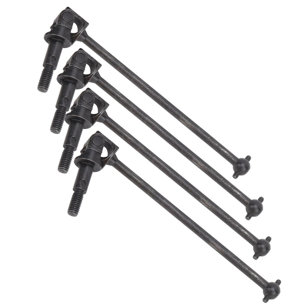 4pcs Universal Drive Shaft Steel Swing Shaft RC Accessory Fit for HSP 94111 110 RC CarSilver