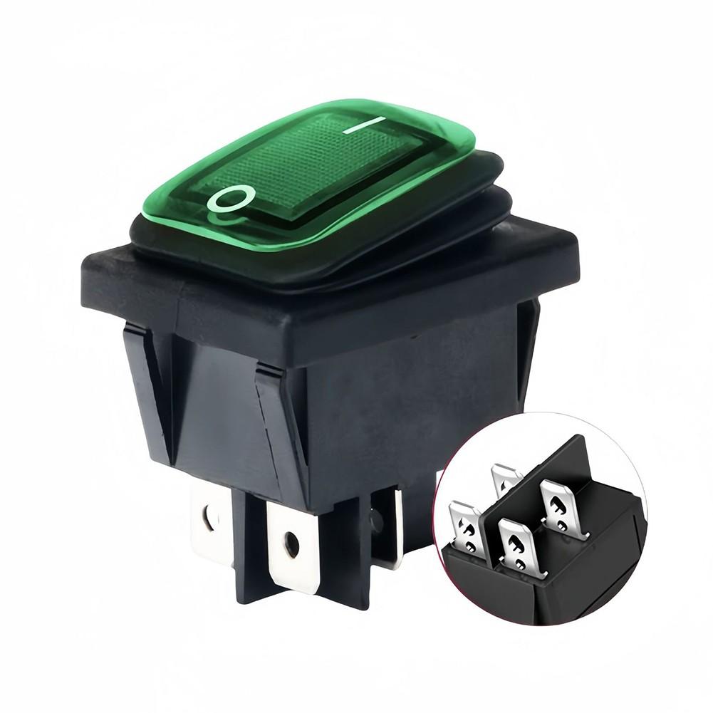 20A DPST Switch Rectangular Rocker Switch Waterproof Rocker Switch