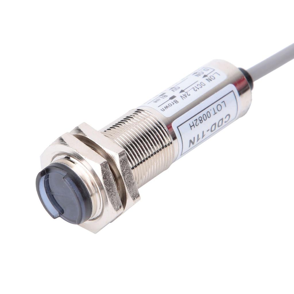 CDD 11N 10mm Diffuse Reflection Photoelectric Sensor Switch 4 Wire 12 24VDC