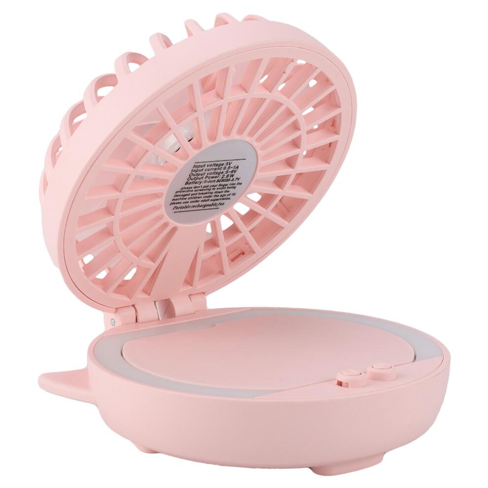 Handheld Fan with3-in-1Multi-Functional Design, Portable Mini Desk Fan, 3Levels of Wind Speed, Rechargeable Battery Operated, Ultra Low Noise for