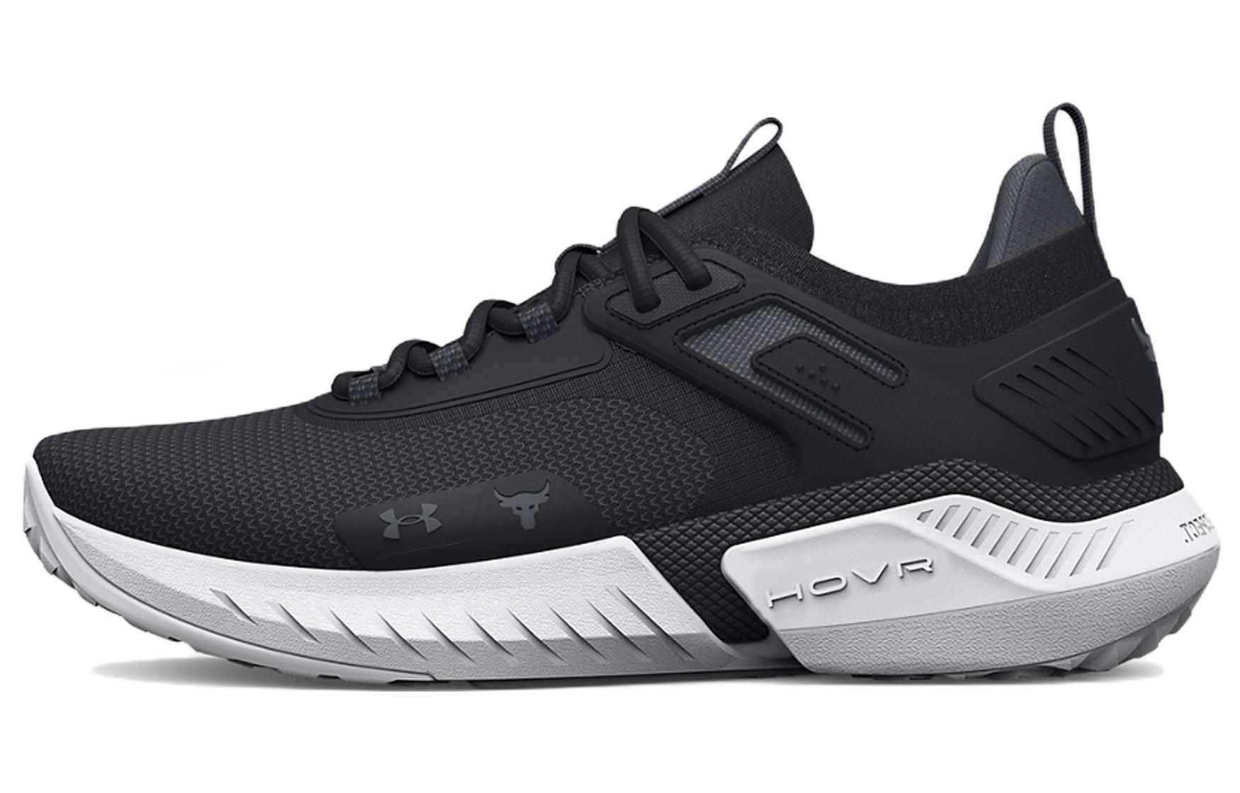 Under Armour Project Rock 5  Черный Белый  Женские 3025436-003 37.5