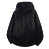 Unisex Oversized Hooded Knit Sweater Winter Casual Wear Loose Fit Long Sleeve Pullover With Jacquard