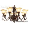 Retro Wrought Iron Pendant Light for Living Room, Villa, or Staircase