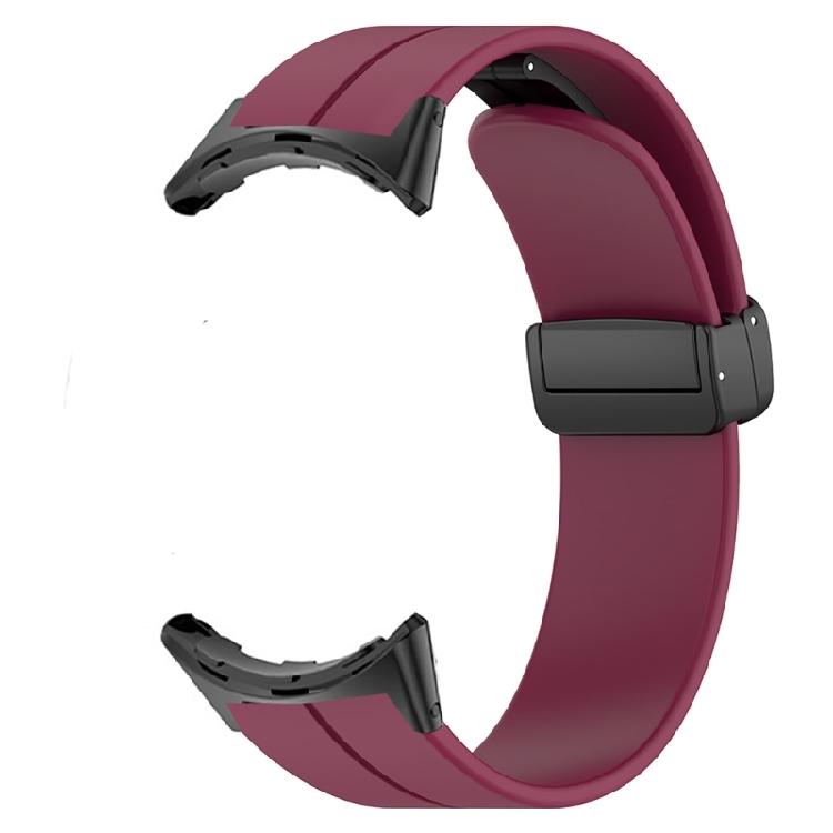 

2 Adjustable Wristband BraceletStrap Loop Magnetic Flexible Belt 1 вино красного