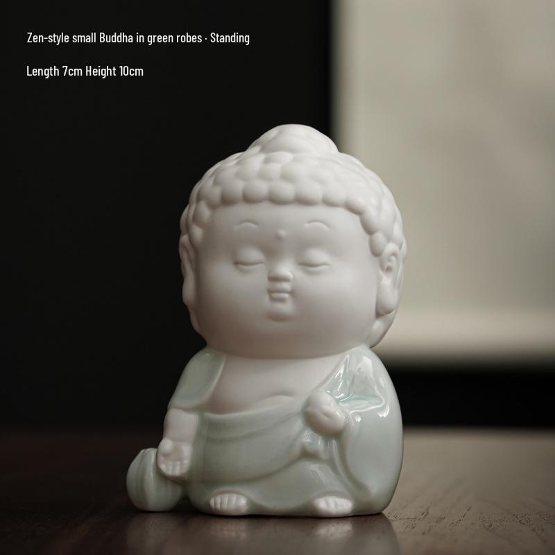 Blue and White Porcelain Buddha Incense Holder - Multiple Styles for Home Decor and Tea Ceremony.