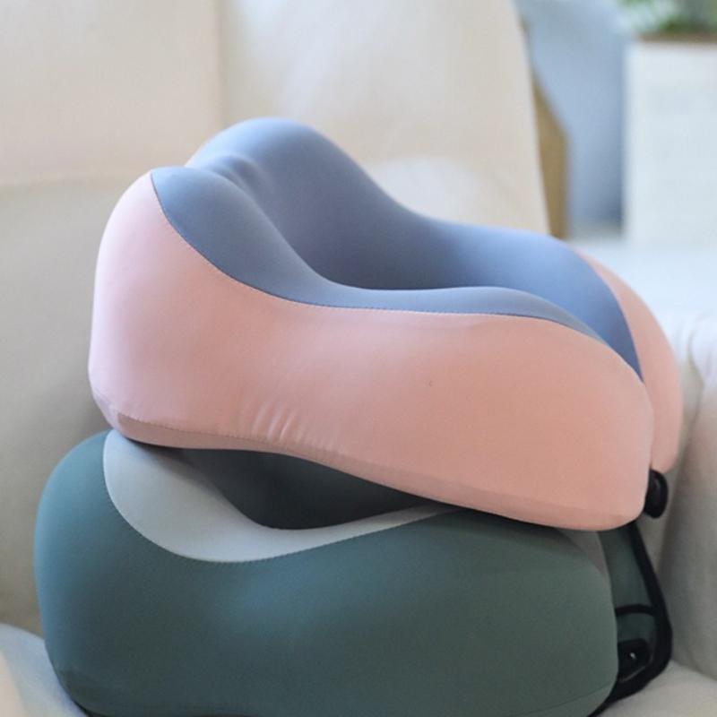 Pillow Portable U-Shaped Neck Pillow for Adults Ergonomic Travel  Office Nap Support Comfort for Neck Protection Neck  The Pillowcase Is Removable