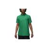 Men Logo Print Pullover Polo Shirt Green DZ0550-310