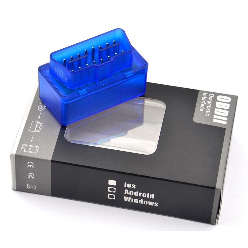 HOT!!!Really V1.5 Super MINI ELM327 Bluetooth Real PIC18F25K80 Version 1.5 OBD2/OBDII for Android Car Code Scanner Good Packing