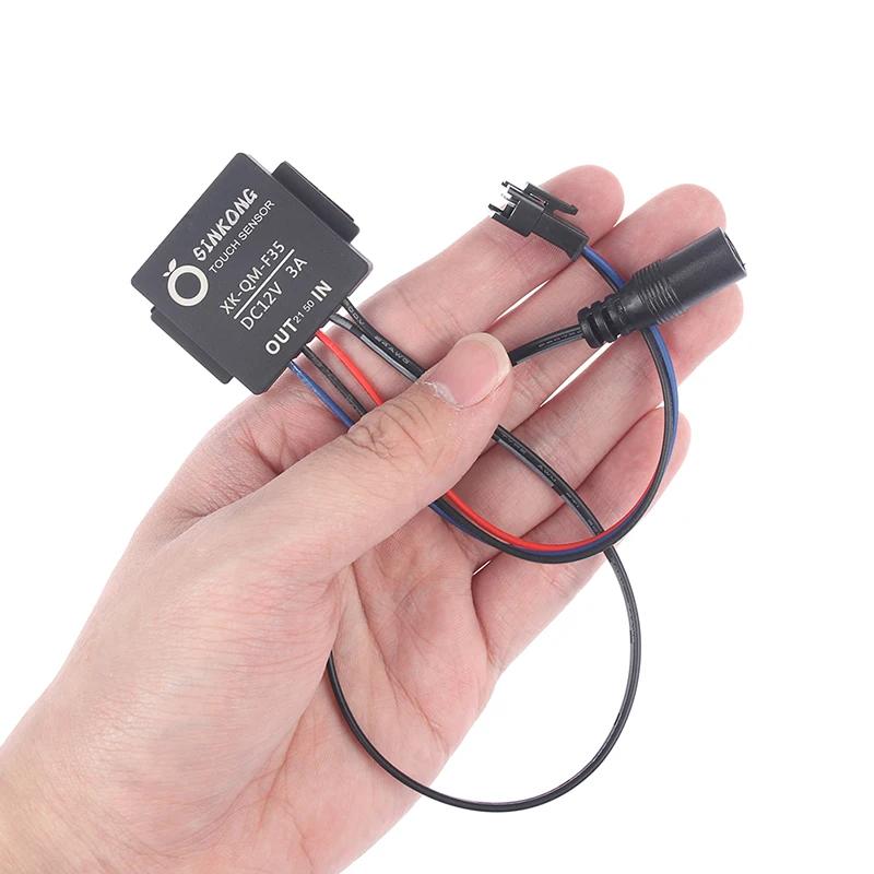 1 Piece Smart Mirror Touch Sensor Switch For LED Lights Mirror Headlight Bathroom Mirror Single Button Switch Smart Life Home