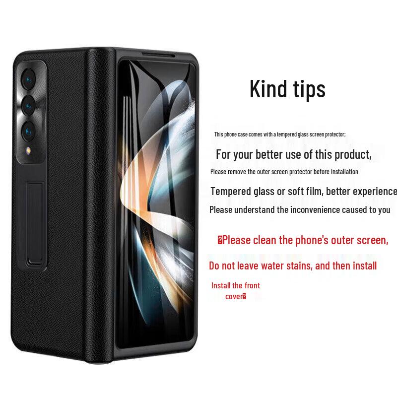 Huawei Mate X2 Foldable Phone Case with Hinge Protection, Stand & Screen Protector