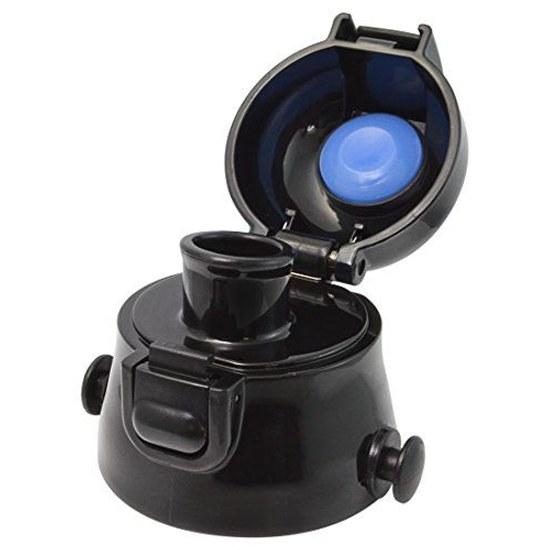 Skater replacement cap unit children water bottle part 580ml compatible model number SDC6NSKDC6 (direct drinking) black P-SDC6-CU-A.