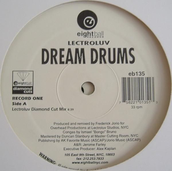 

12inch Record LECTROLUV - Dream Drums EB135 Eightball Recor 1999 US Dance & Electronica Used