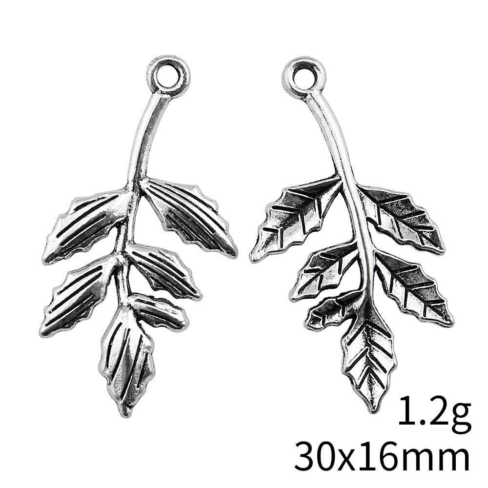 NewArrivals Charm Italian Bracelet Leaf Charms Pendant Women's Clothing Man Pendant