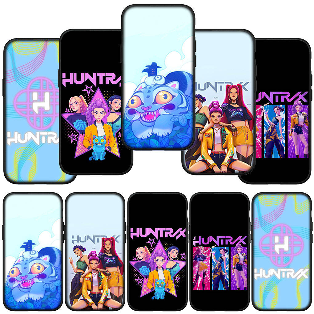 Handyhülle für iPhone 17 16 15 Plus X Huawei P30 P20 Lite Redmi Note 14 12 11 13 Pro Max OPPO A60 A80 A40 Rumi Mira KPop Zoey Dämon Tigerjäger Hülle