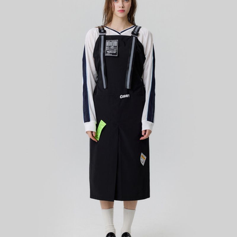 SOODAL COMPANY Black Punk Apron