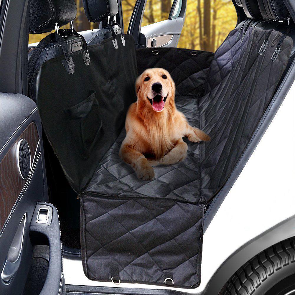 Waterproof Quilted Car Seat Mat for Pets - Thickened Rear Seat Protector
