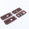 For Land Rover Discovery 4 LR4 2010-16 Window Lift Switch Button Control Panel Frame Cover Trim For Range Rover Sport 2010-2013