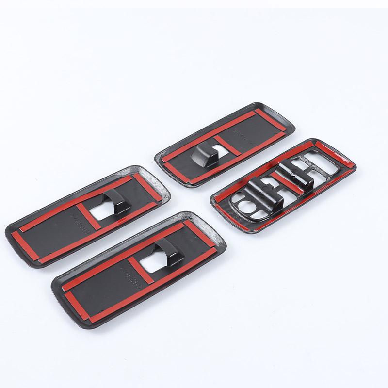 For Land Rover Discovery 4 LR4 2010-16 Window Lift Switch Button Control Panel Frame Cover Trim For Range Rover Sport 2010-2013