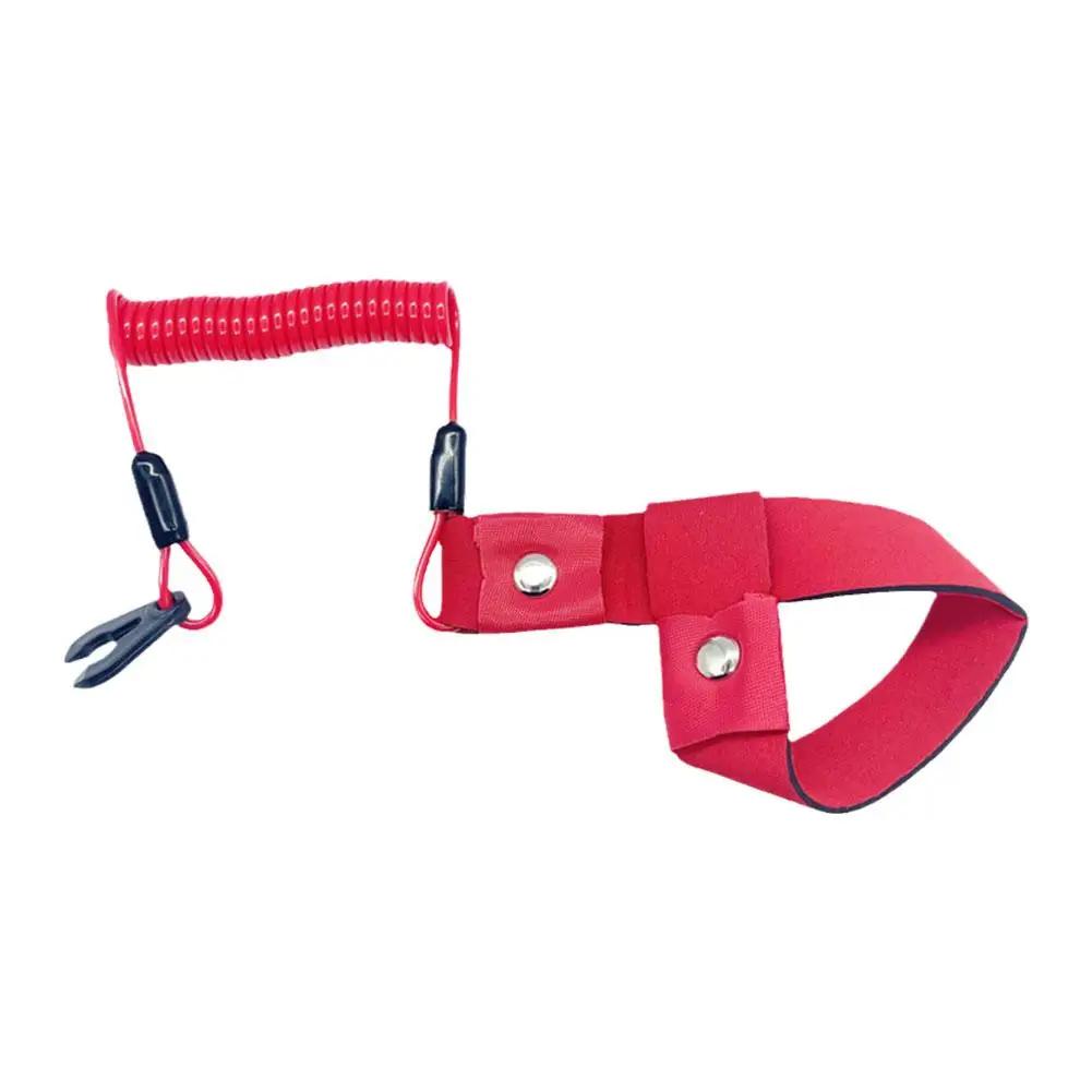 

Motorboat Engine Emergency Stop Band Cord Rope Stop Kill Floating Safety Wrist Lanyard For Jet Ski Runner T5x0