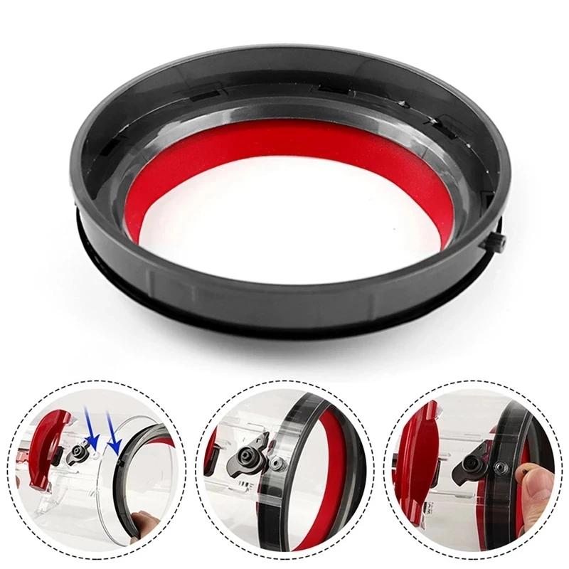 Per Aspirapolvere Dyson V10 V11 V12 V15 Ricambio Contenitore Polvere Superiore Anello di Tenuta Fisso Ricambio Accessori
