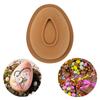 2PCS Easter Egg Chocolate Molds 6 Kids Of Shape Eggs Silicone Molds 3D Large Non-Stick Egg Easter Chocolate Molds Baking Tools