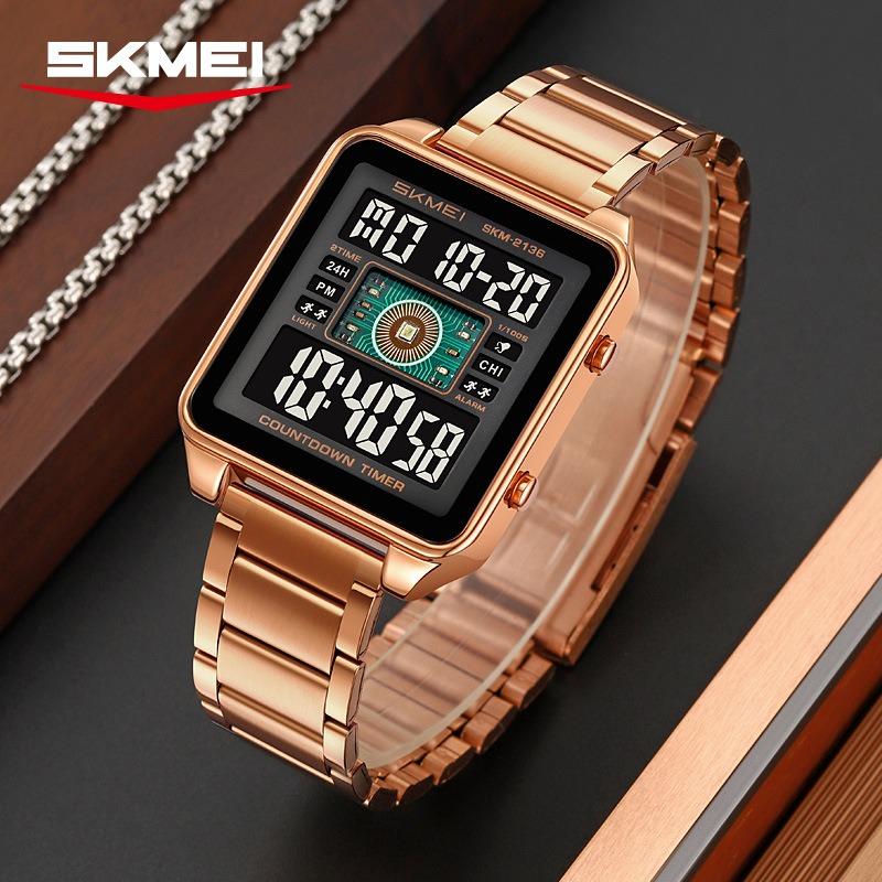 Fashion Watch Multifunctional Men's Watch Chronograph Electronic Watch Sports Waterproof Men's Watch