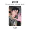 ATEEZ ZLATÁ HODINA : Část 1 Oficiální fotokarta DMC MUSIC