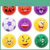 Plastic Mini Windup Toy With Cartoon Expression Halfsphere Design For Kids And Family Fun