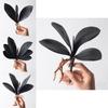 Phalaenopsis Leaves Faux Pu Soft Plastic Plant Accessories For Event Decorations And Home Styling