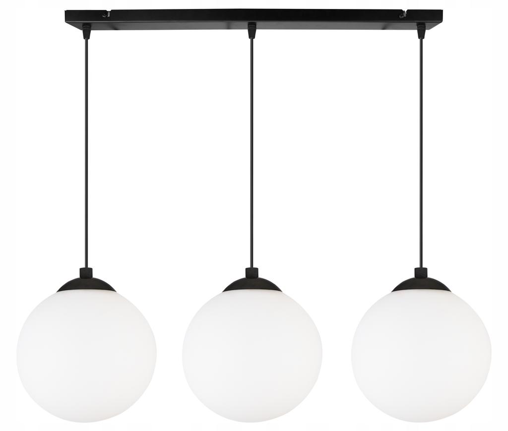 CEILING HANGING LAMP STRIP BALL BLACK LED 15cm