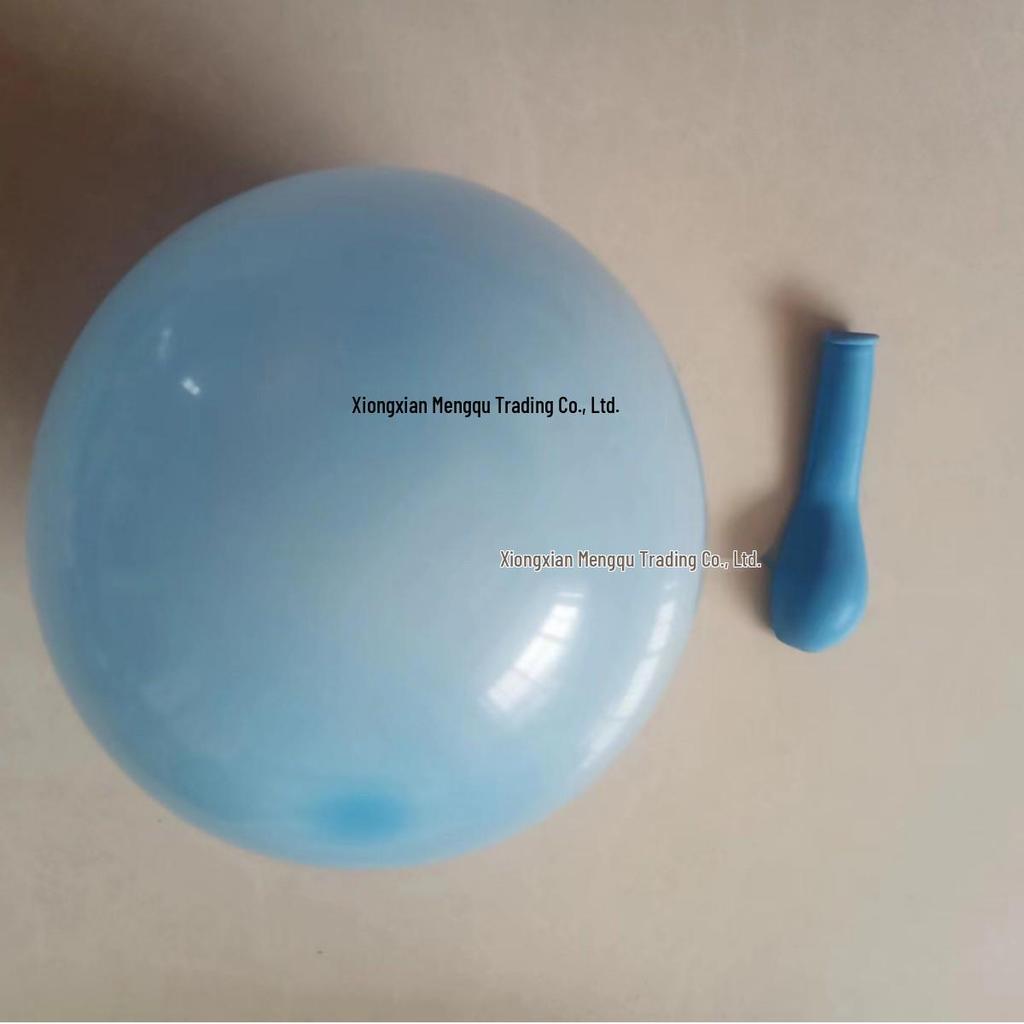 Frosted Round Balloons - 5", 10", 12" Thickened Latex for Birthday & Wedding Decorations