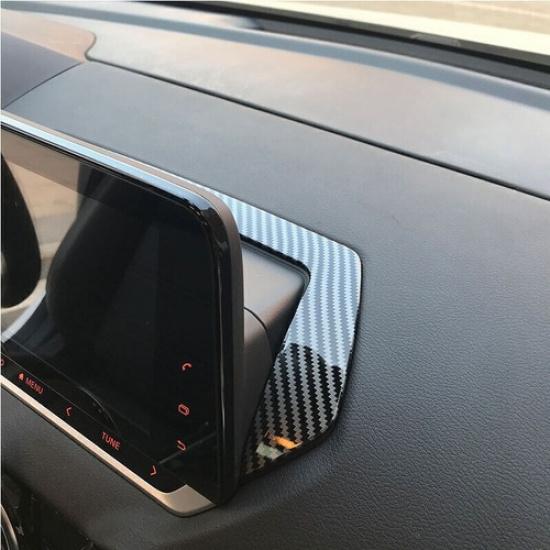 For Nissan Sentra Sylphy -2024 Carbon Fiber Console Navigation Screen Frame