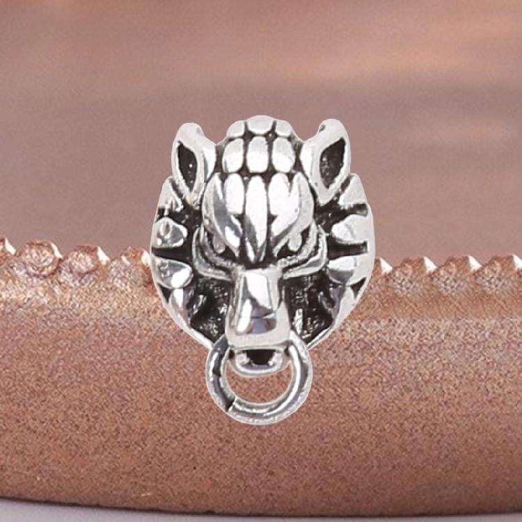 Gothic Wolf Head Earrings Animal Ear Studs Halloween Earrings Stud Earrings