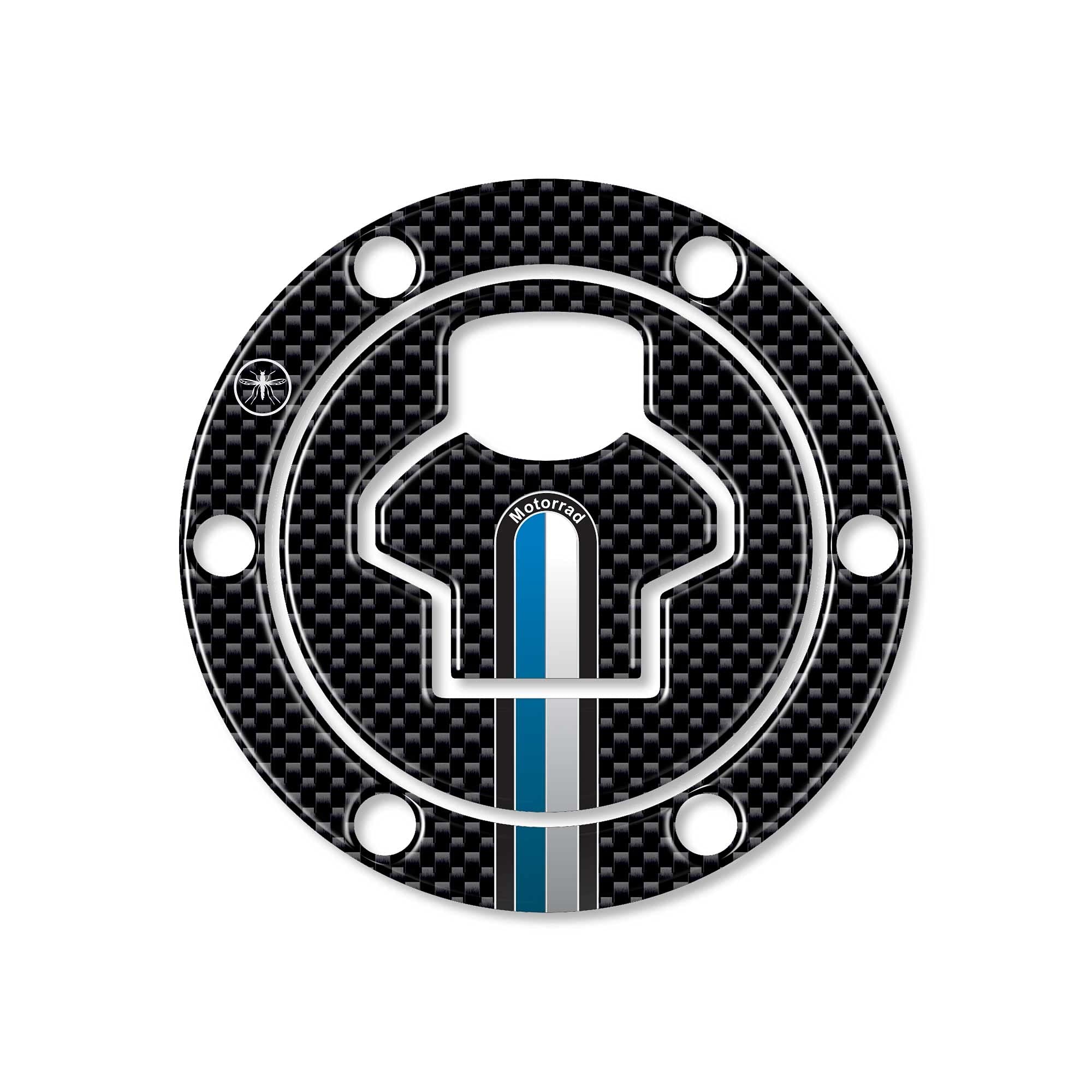 

labelbike - 3D resin sticker for tank cap compatible with BMW up to 2006