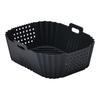 Silicone Air Fryer Liners for Ninja SL400UK Non-Stick Baking Tray Reusable Air Fryer Basket Kitchen Cooking Accessory