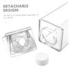 Frcolor Clear Milk Cup, Milk Carton Water Bottle, Milk Carton Container, Refrigerator Drink Container, Clear Container, Clear Water Bottle, Travel Wat