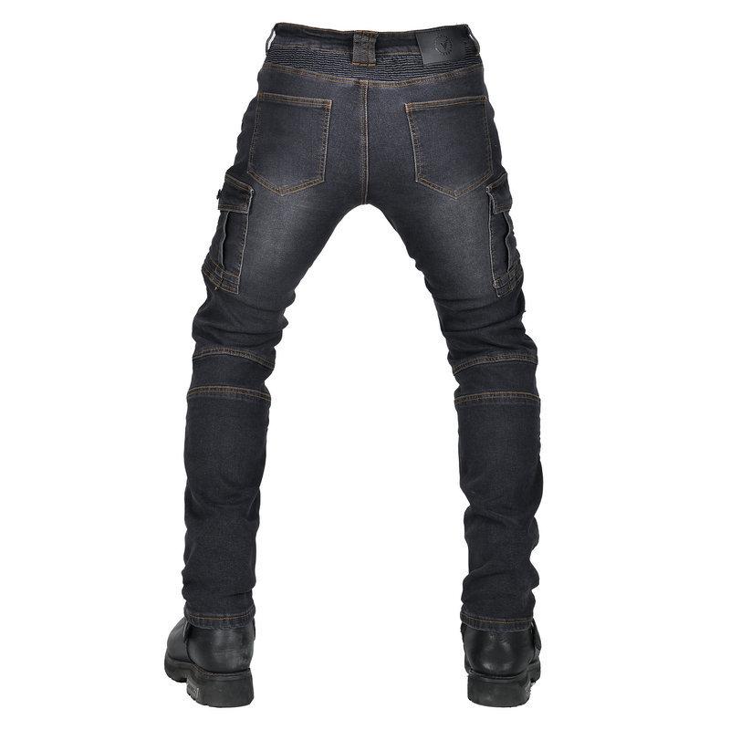 New product JES-24 motorcycle jeans men's locomotive retro casual adjustable knee pads anti-drop cycling pants