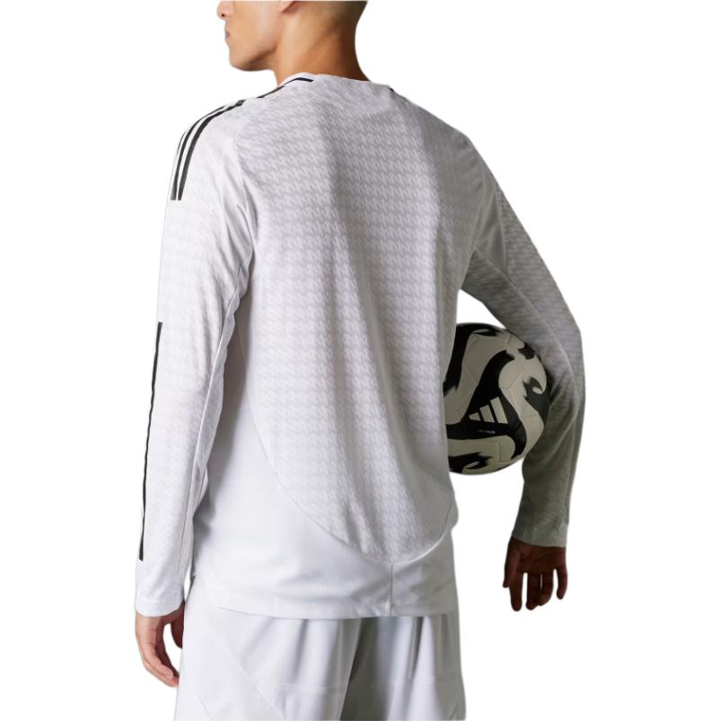 Adidas Free Shipping With AdiClub Real Madrid 24/25 Long Sleeve Home Authentic Jersey IT5204
