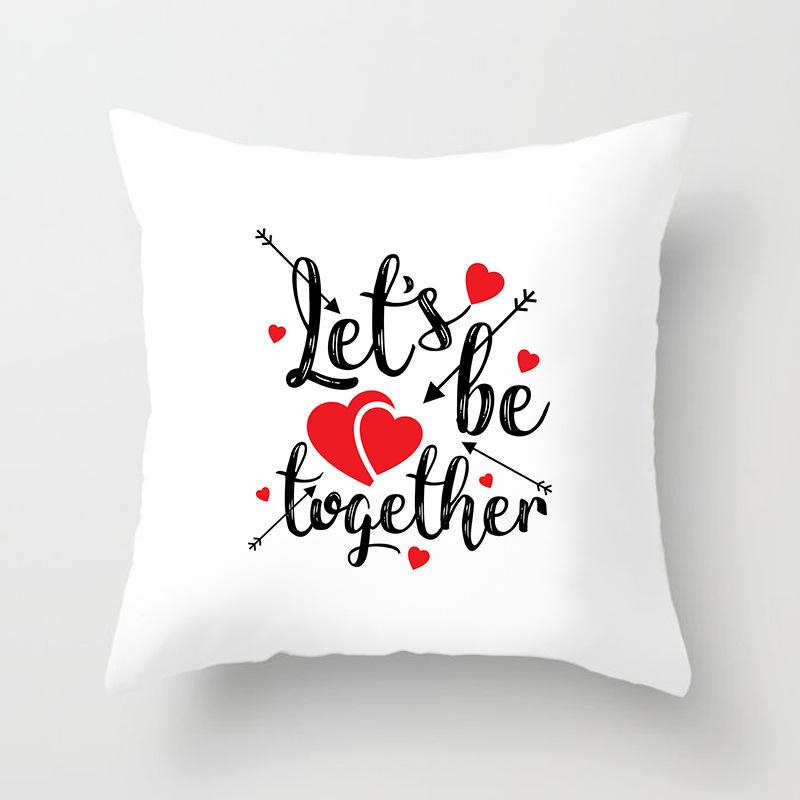 Home Furnishings Simple Golden Sofa Pillow Cover Digitally Printed Car Cushion Cover