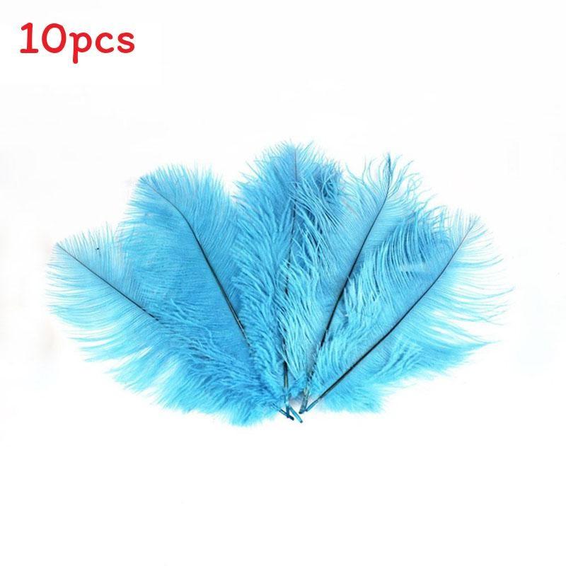 Strauß in Federn Mehrfarbig Bühnensimulation Aufführung Requisiten Federn