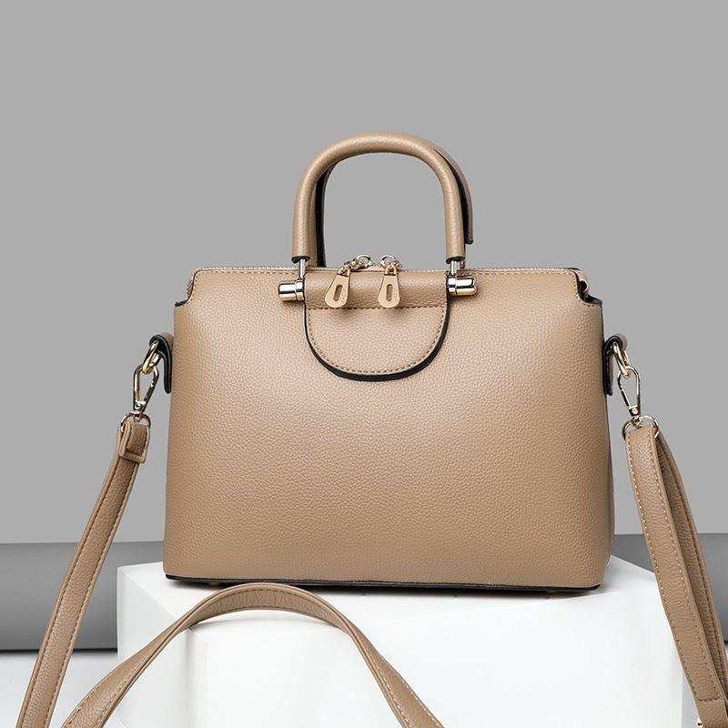 Chic Middle-aged Mom Tote Bag 2023 Versatile Large Size Commuter Handbag