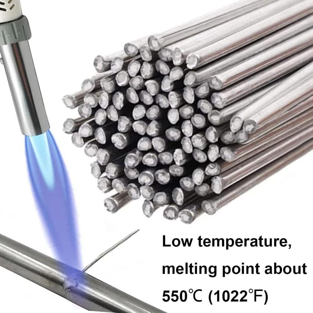 10pcs No Flux Welding Rods Low Temperature Cored Wire Professional Solder Rods  Home Appliance