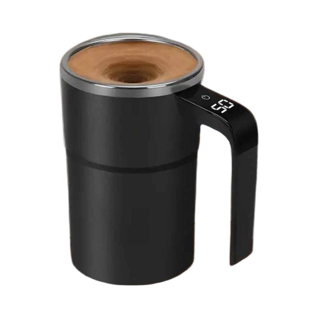Fully Automatic Magnetic Coffee Cup, Electric Portable Self,Stirring Stainless Steel Mug for Home, & Travel