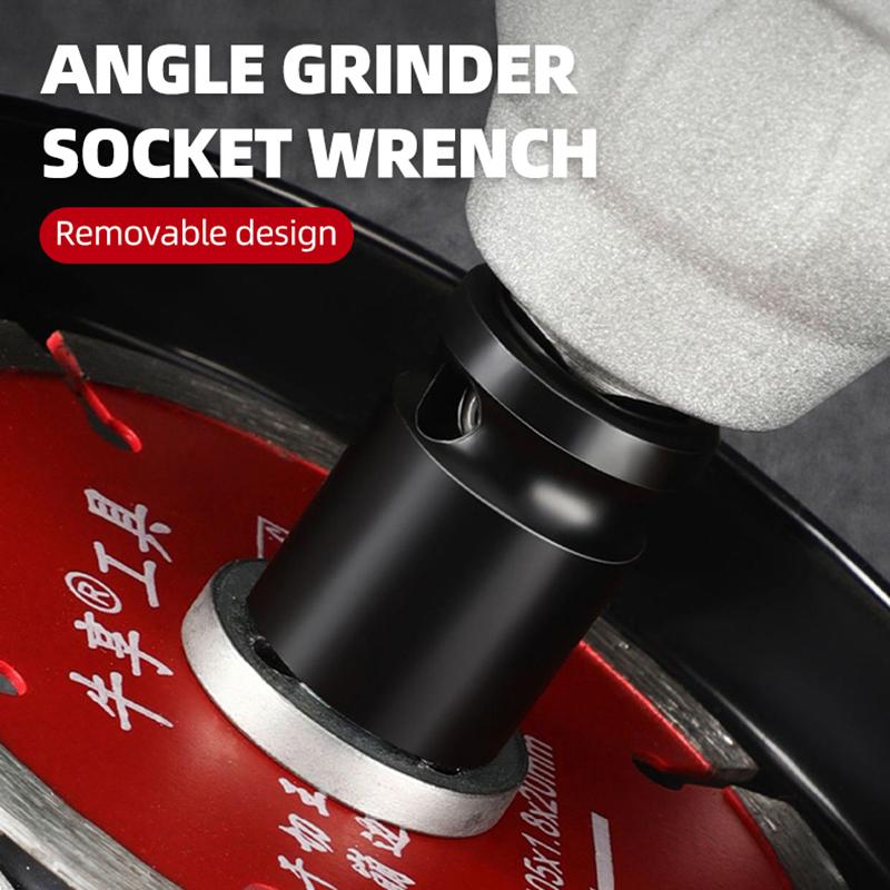 SCIONE Angle Grinder Socket Wrench Thickening Grinding Disassembly Adjustable Cutting Machine Universal Wrench
