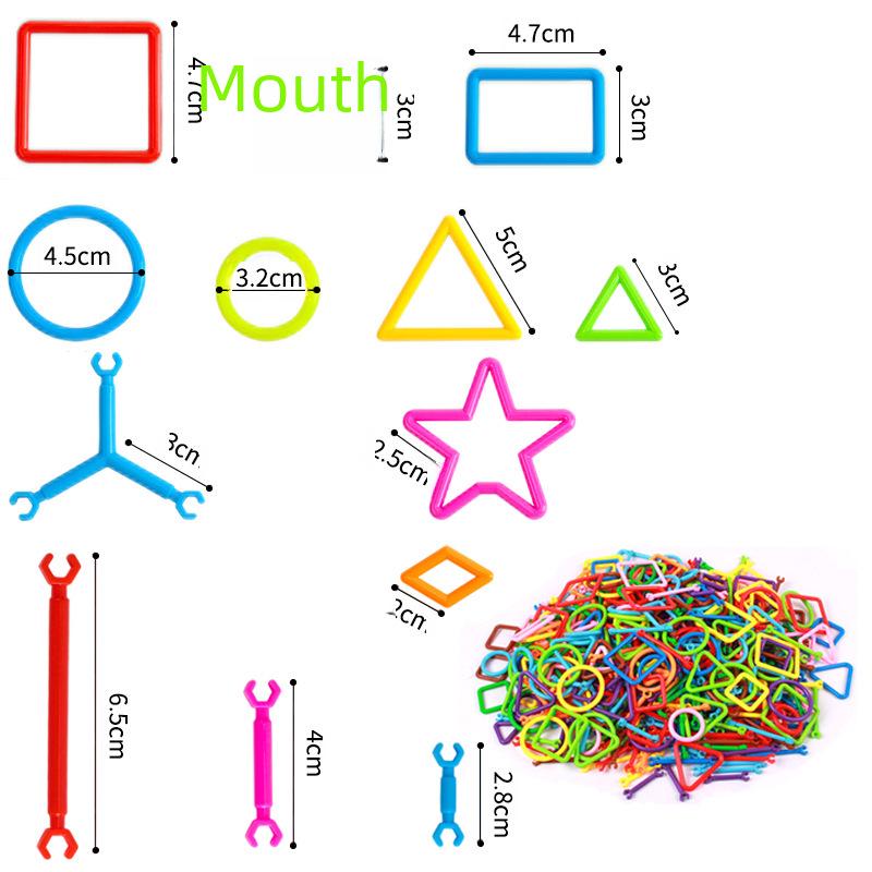 Kids' Educational Magic Stick Building Blocks - DIY Puzzle & Assembly Toy for Early Learning