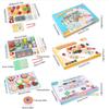 Wooden DIY Desserts Toy Montessori Simulated Kitchen Pretend Play Toy Fruit Skewer Ice Cream Birthday Party Gift For Toddler