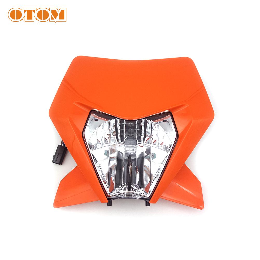 OTOM Motocycle LED Headlight Assembly For KTM 2024 EXC EXCF XCW XCFW 150 250 300 450 500 Enduro Off-road Motorcycle Head Light
