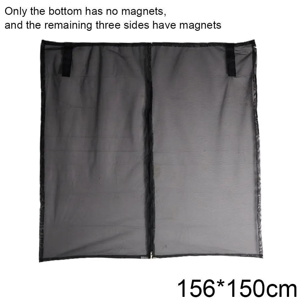 Summer Car Anti-mosquito Screen 3D Quick-drying Net Mosquito X-90 Sun Net Structure Partition Magnetic Breathable Protectio G1T3