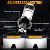2Pcs Three Colors Dual Lens H4 LED Headlight Bulbs 110W 60000LM Car Projector Hi/Lo Beam Light Motorcycle Headlamp 6000K 4500K Warm White 3000K Yellow