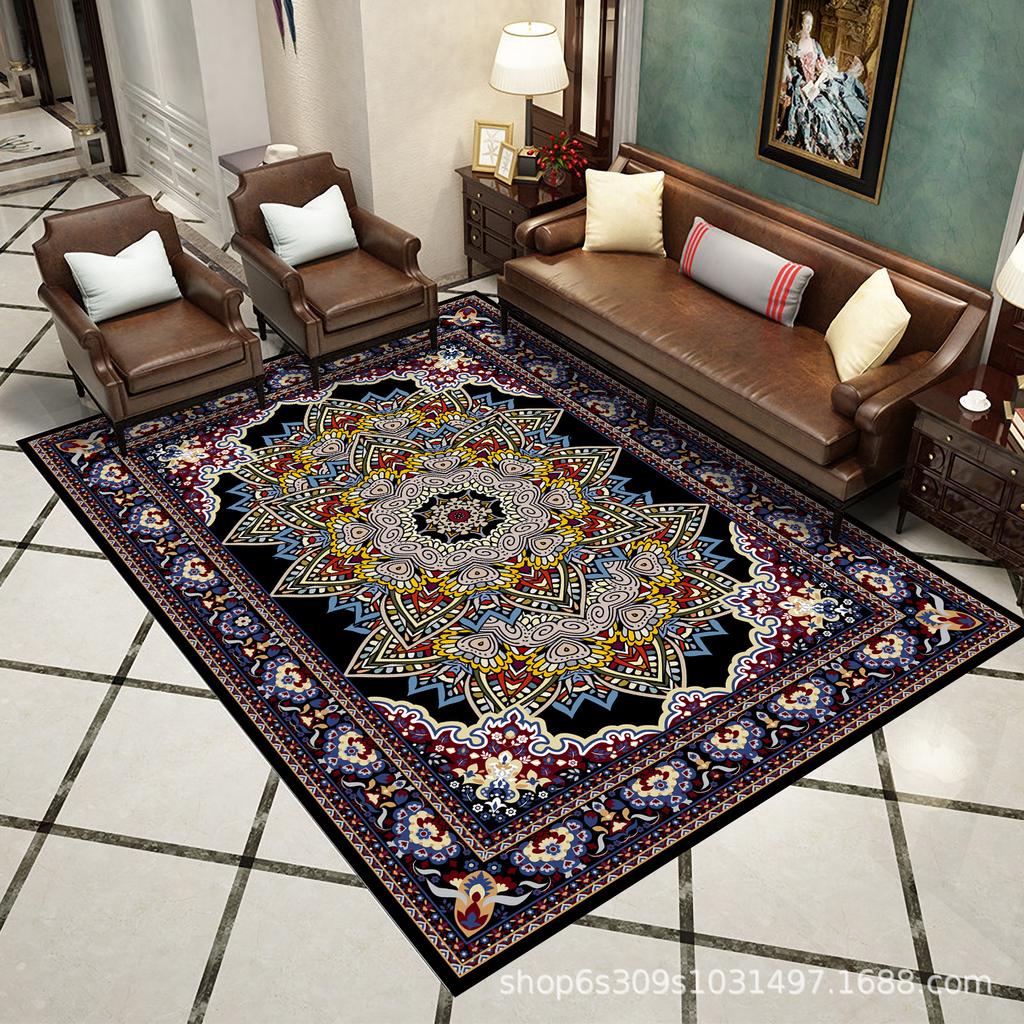 Persian Carpet Living Room Bedroom Nordic Style Home Sofa Coffee Table Floor Mat Bedside Mat